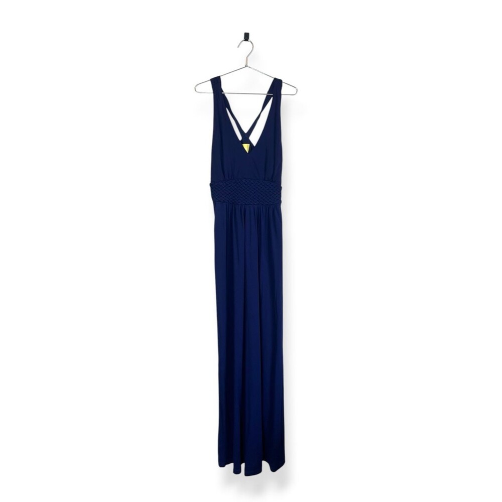 Anthropologie Maeve Formal Maxi Dress with Pockets Yumi Evening Gown Prom Event - Picture 2 of 5
